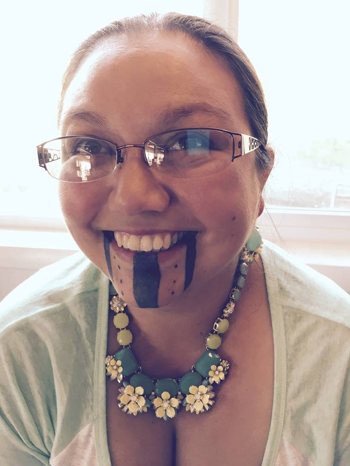 What do native american chin tattoos mean
